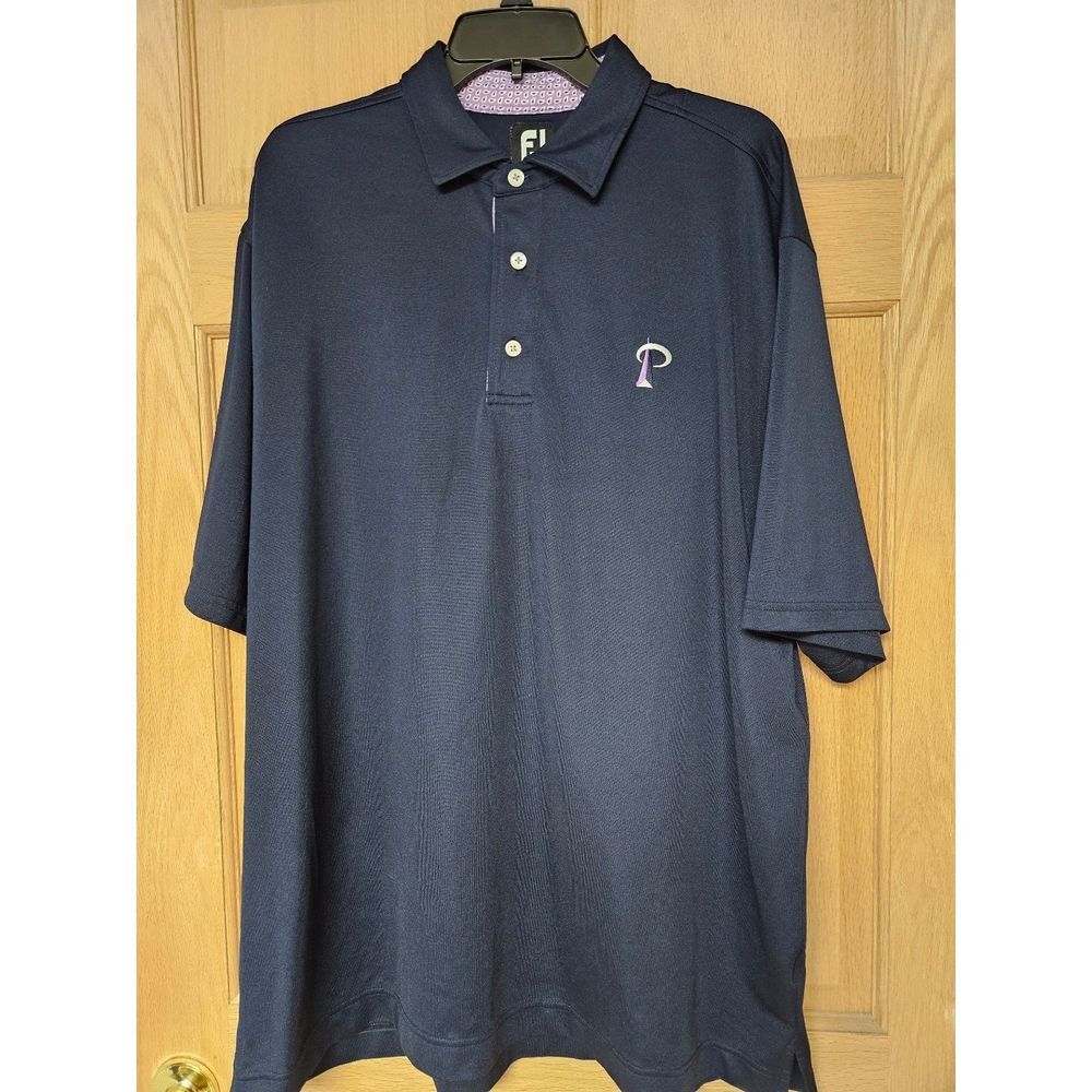 FootJoy XXL Navy Blue Golf Polo